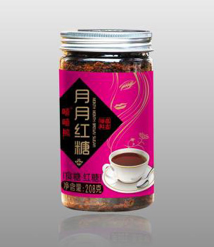  嘻嘻熊月月紅糖208克