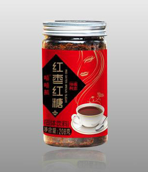   嘻嘻熊紅棗紅糖208克