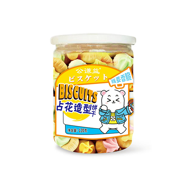  公謙益占花造型餅干120g