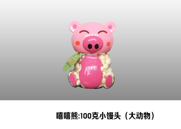   嘻嘻熊小饅頭100g