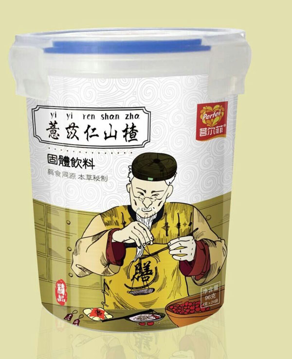  菩尔菲薏苡仁山楂固体饮料