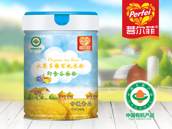  菩爾菲水果多有機(jī)米粉 聽裝