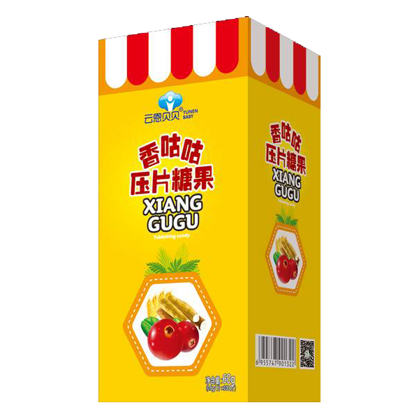   云恩貝貝香咕咕壓片糖果