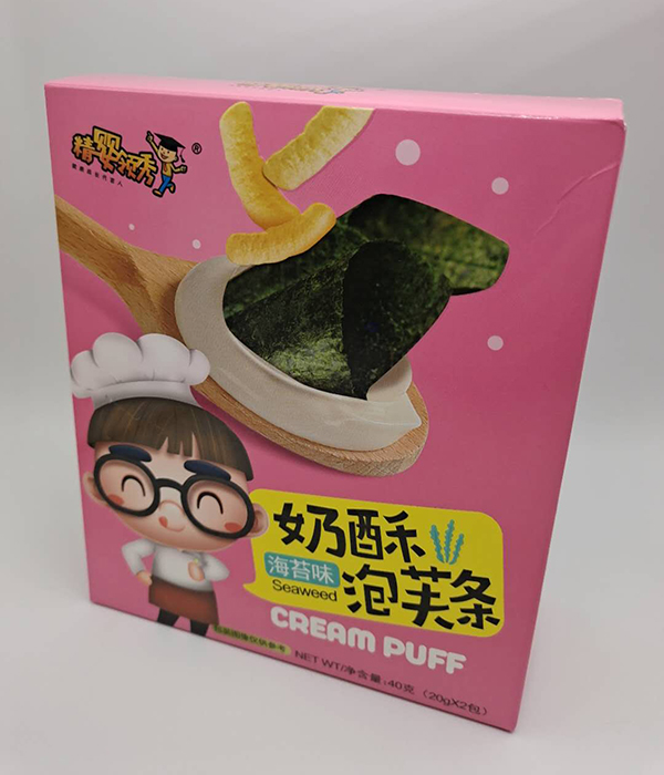 精嬰領(lǐng)秀奶酥泡芙條 海苔味