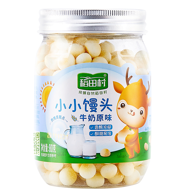   稻田村小小饅頭-牛奶原味