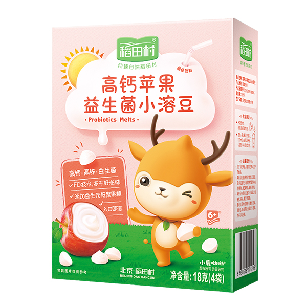    稻田村益生菌小溶豆-蘋果