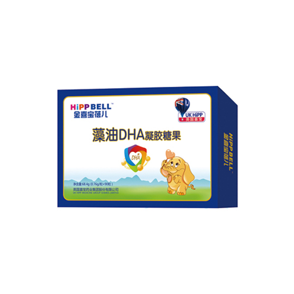  金喜寶蓓兒藻油DHA凝膠糖果