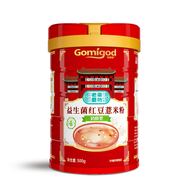   高美高益生菌紅豆薏米粉（奶醇）500g