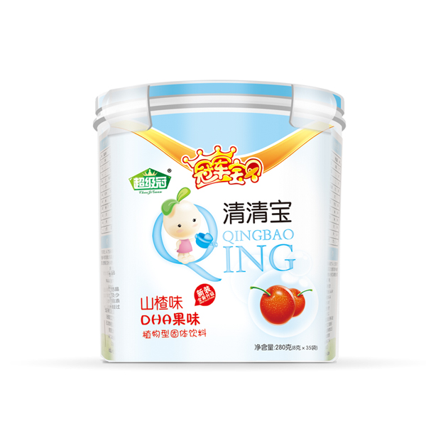  超級冠DHA山楂味清清寶（樂扣）