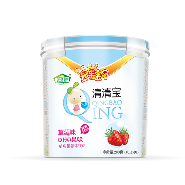  超級冠DHA草莓味清清寶（樂扣）