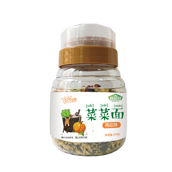  超级冠菜菜面南瓜味（漏斗罐）