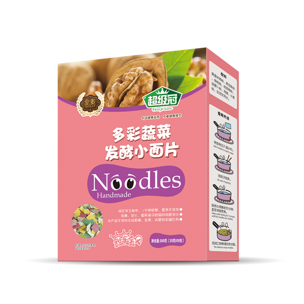  超級冠多彩蔬菜小面片（盒）