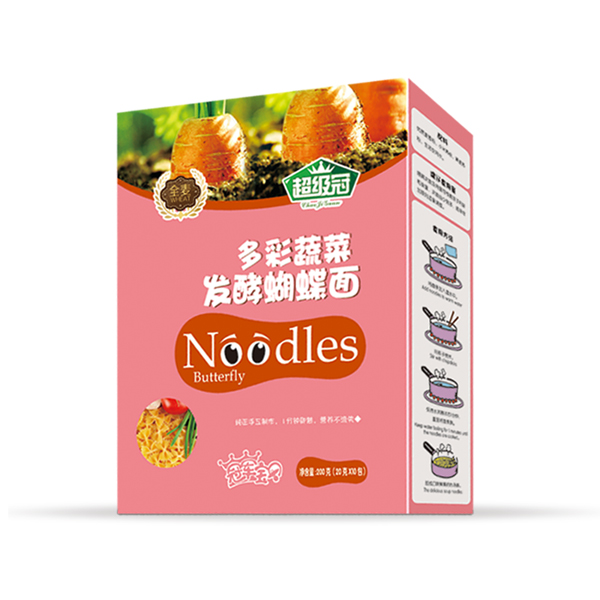  超級冠多彩蔬菜發(fā)酵蝴蝶面（盒）
