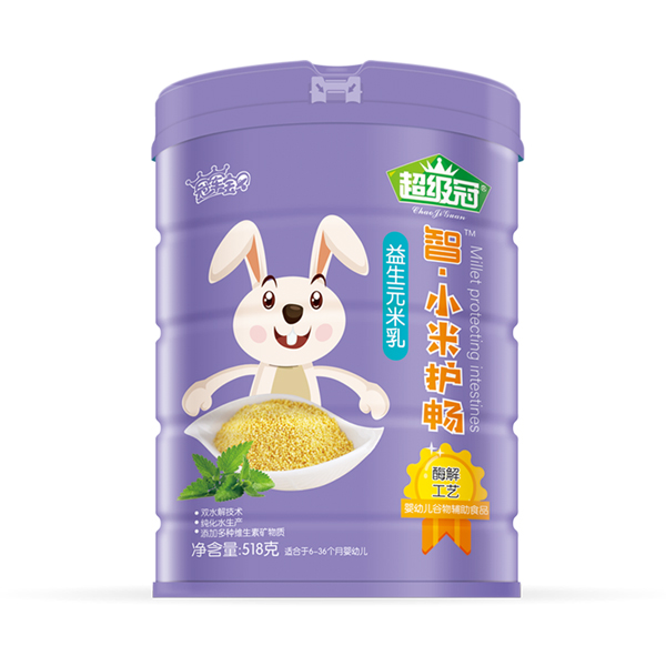   超級冠智護益生元小米護暢米乳