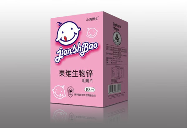  小清博士果維生物鋅咀嚼片