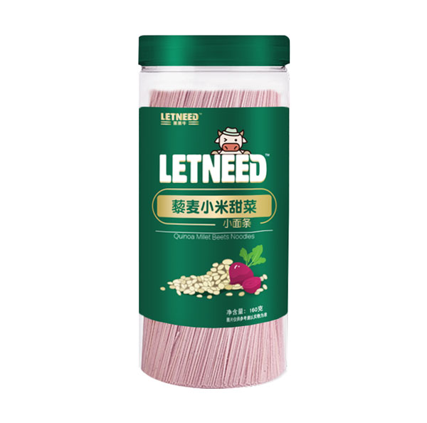  萊萊牛藜麥小米甜菜小面條