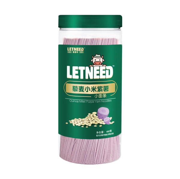  萊萊牛藜麥小米紫薯小面條