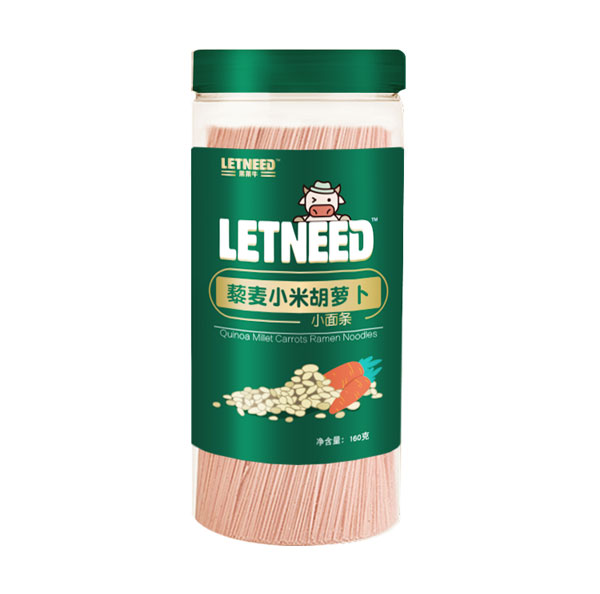  萊萊牛藜麥小米胡蘿卜小面條