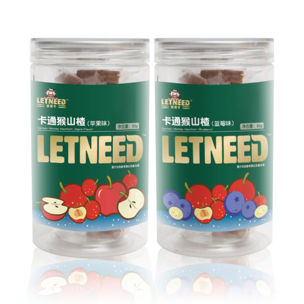  萊萊牛卡通猴山楂