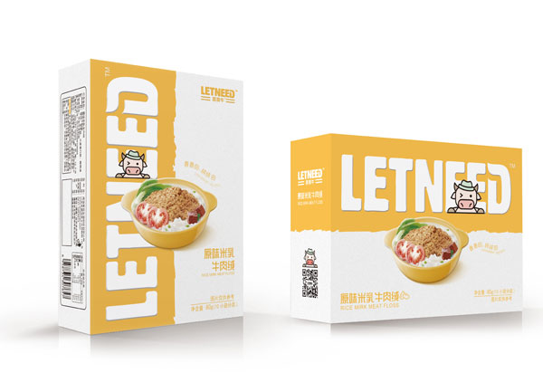  萊萊牛原味米乳牛肉絨