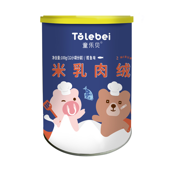  童樂貝米乳肉絨鱈魚味