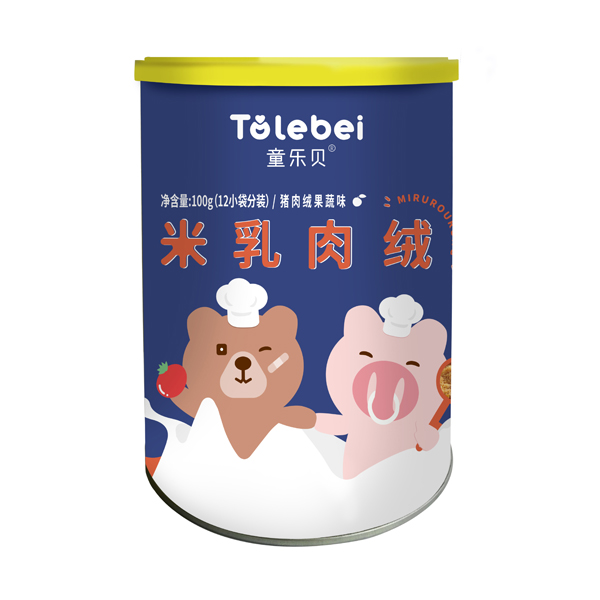  童樂貝米乳豬肉絨果蔬味