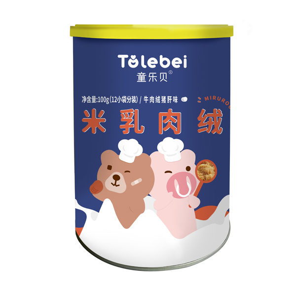  童樂貝米乳牛肉絨豬肝味