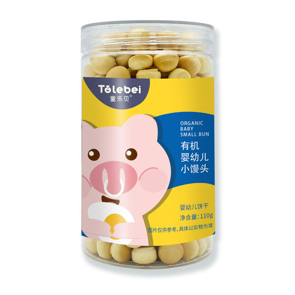  童樂貝有機(jī)嬰幼兒小饅頭-原味