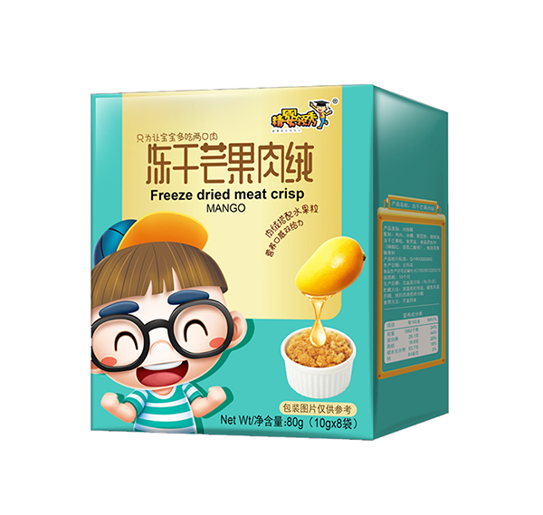  精嬰領(lǐng)秀凍干芒果肉絨