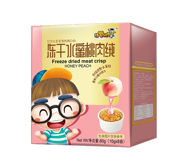  精嬰領(lǐng)秀凍干水蜜桃肉絨