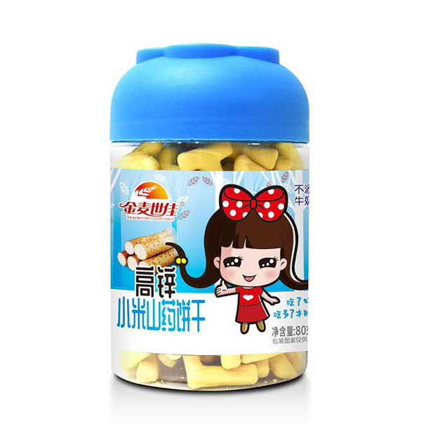  金麥?zhǔn)兰迅咪\小米山藥餅干