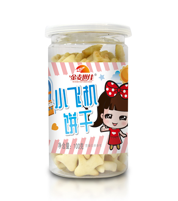  金麥?zhǔn)兰研★w機(jī)餅干