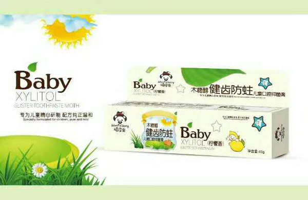  頑皮蟲木糖醇健齒防蛀兒童口腔膏（檸檬香）