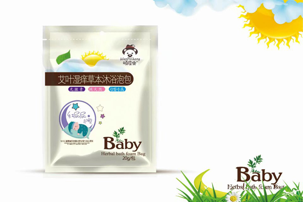  頑皮蟲(chóng)艾葉濕癢草本沐浴泡包（紅屁屁護(hù)臀）