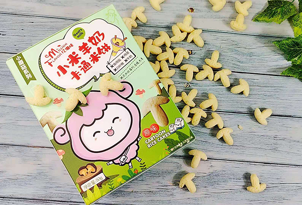  億滋味小米羊奶卡通米餅 原味