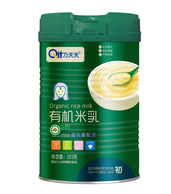   乃天天有機(jī)米乳 益生菌配方