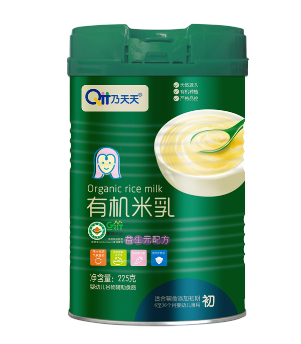   乃天天有機(jī)米乳 益生元配方