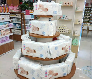 哈尼小象紙尿褲終端陳列5