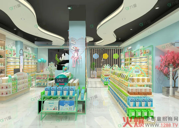 九愛道具2020年初部分母嬰店設(shè)計案例盤點6.jpg
