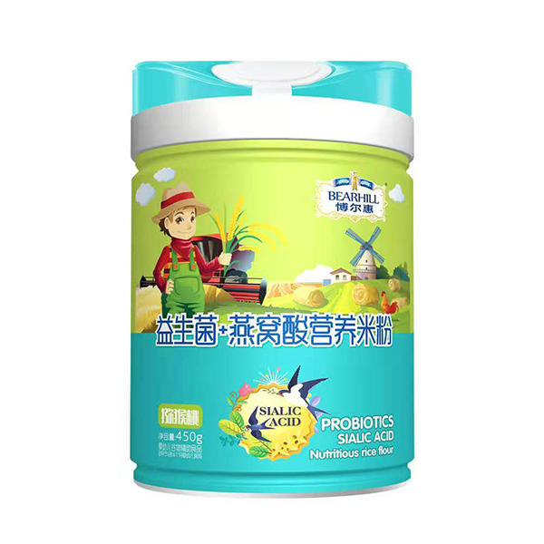  博爾慧益生菌+燕窩酸營養(yǎng)米粉 獼猴桃