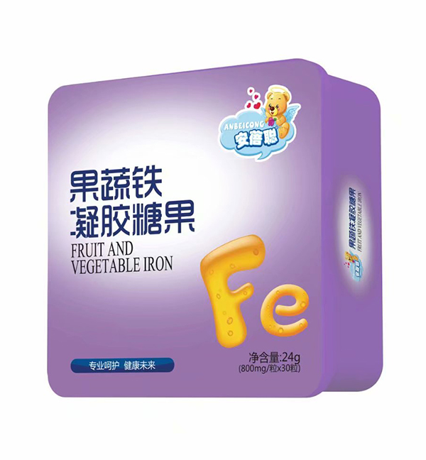    安蓓聰果蔬鐵凝膠糖果