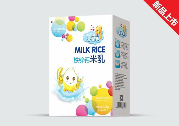    安蓓聰鐵鋅鈣米乳盒裝