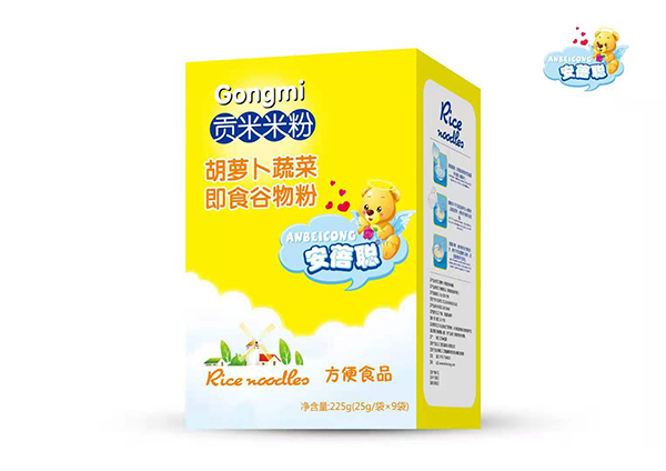    安蓓聰貢米米粉盒裝 胡蘿卜蔬菜