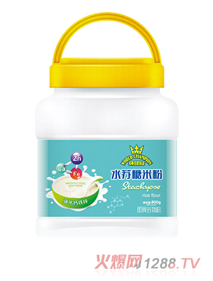    環(huán)球冠水蘇糖米粉 強(qiáng)化鈣鐵鋅