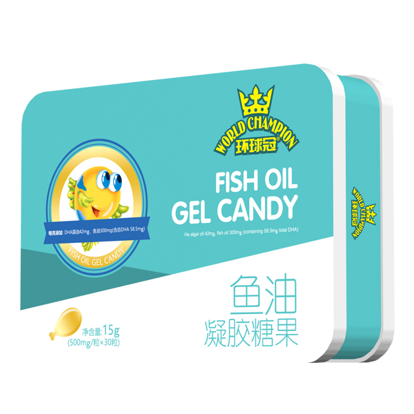   環(huán)球冠魚(yú)油凝膠糖果