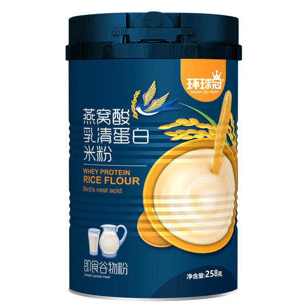   環(huán)球冠燕窩酸乳清蛋白米粉