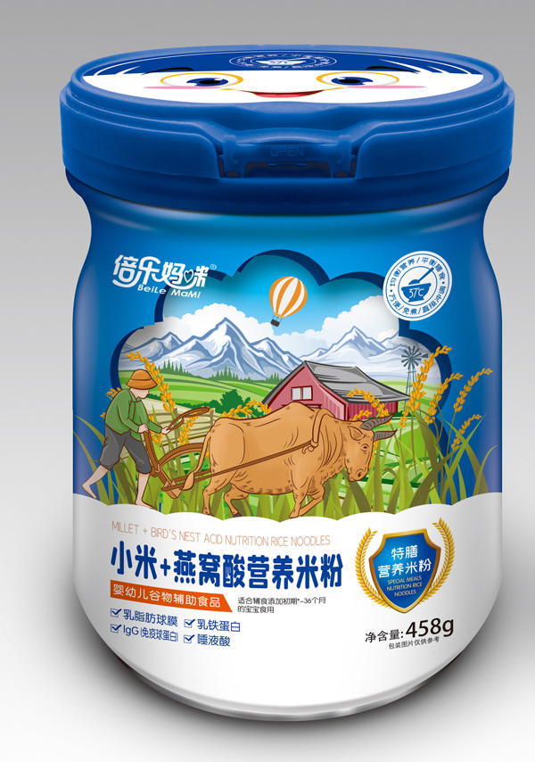 倍樂(lè)媽咪小米+燕窩酸特膳營(yíng)養(yǎng)米粉