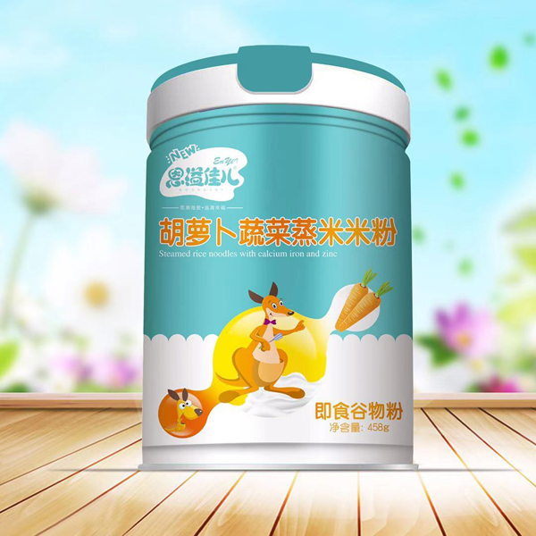 恩溢佳兒胡蘿卜蔬菜蒸米米粉 聽裝