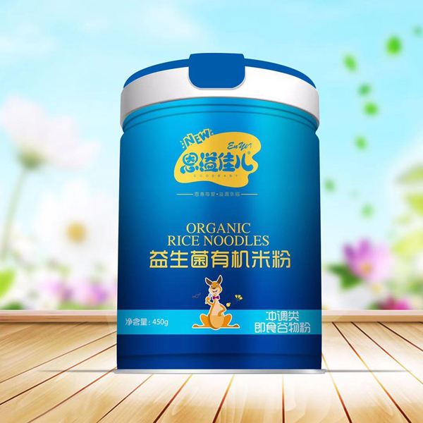  恩溢佳兒益生菌有機(jī)米粉 聽裝.