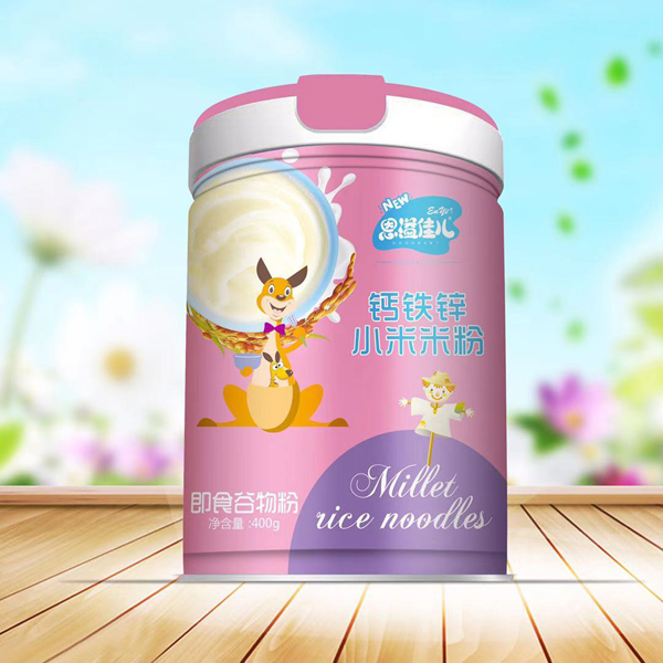  恩溢佳兒鈣鐵鋅小米米粉 聽裝